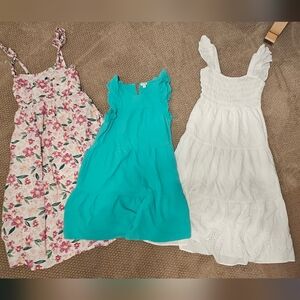 3 Cotton Midi Maxi Dresses J Crew Blush Size M